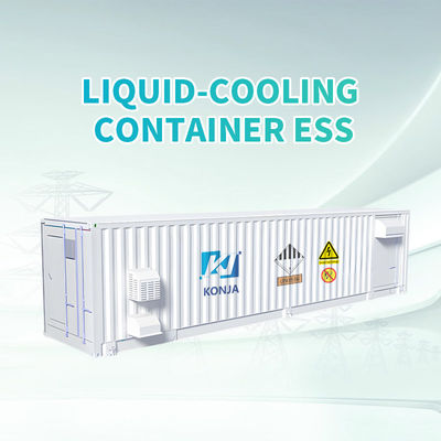 Harga yang bagus KonJa Liquid-Cooling 40HC Container Energy Storage System 7.53Mwh 1000V Baterai penyimpanan dalam wadah on line