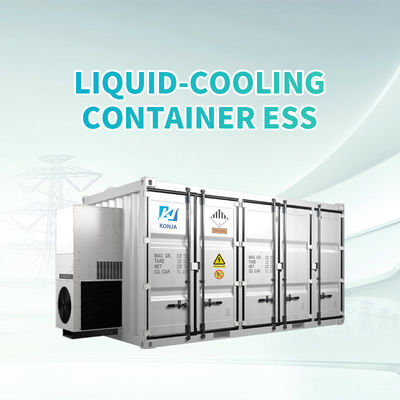 Harga yang bagus KonJa Liquid-Cooling 3.72MWh Container Energy Storage System Kelas A Baterai Energi Storage Container 860V on line