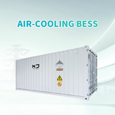 Harga yang bagus Sistem Penyimpanan Energi Baterai 1MWh 20FT Pendingin Udara Kontainer BESS 400Vac on line